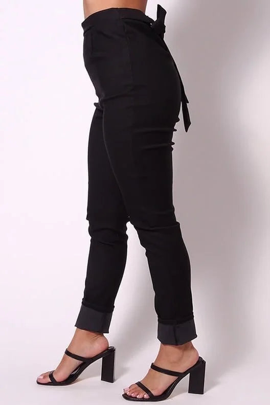 Tie Waist Leggings